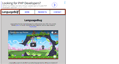 Desktop Screenshot of languagebug.com